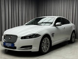 2013 Jaguar XF I Рестайлинг, белый, 1399000 рублей, вид 1