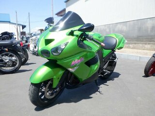 2009 Kawasaki ZX-14R, зелёный, 749000 рублей, вид 3