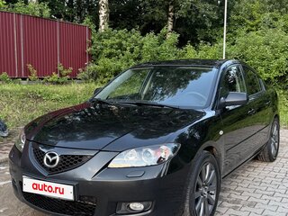 2008 Mazda 3 I (BK) Рестайлинг, чёрный, 550000 рублей, вид 1