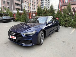 2020 Audi A7 55 TFSI II (4K), синий, 5660000 рублей, вид 1