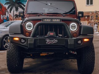 2008 Jeep Wrangler III (JK), красный, 3500000 рублей, вид 4