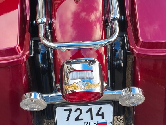 2008 Harley-Davidson Road King, красный, 900000 рублей - вид 14