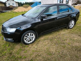 2018 Skoda Rapid I Рестайлинг, чёрный, 1800000 рублей, вид 4