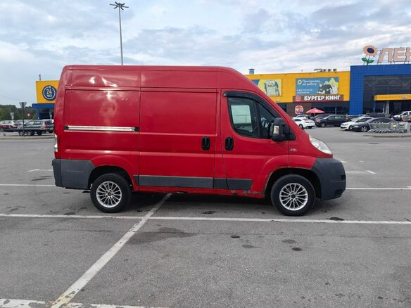 2012 Fiat Professional Ducato, красный - вид 1