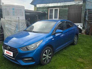 2017 Hyundai Solaris II, синий, 800000 рублей, вид 1