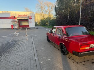 2006 Lada (ВАЗ) 2107, пурпурный, 195000 рублей, вид 3