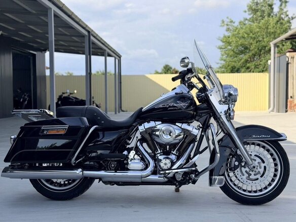 2013 Harley-Davidson Road King, чёрный, 1350000 рублей - вид 7