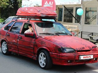 2007 Lada (ВАЗ) 2114, красный, 350000 рублей, вид 1