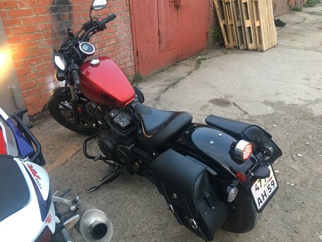 2015 Yamaha XVS950, красный, 720000 рублей, вид 4