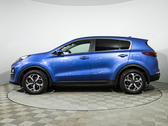 2020 Kia Sportage IV Рестайлинг, синий, 1749700 рублей - вид 7