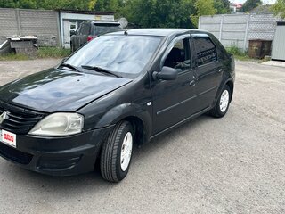 2013 Renault Logan I Рестайлинг, чёрный, 190000 рублей, вид 1