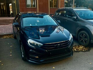 2024 Lada (ВАЗ) Vesta I Рестайлинг (NG), чёрный, 1450000 рублей, вид 4