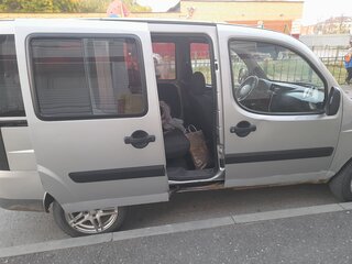 2008 Fiat Doblo I Рестайлинг, серый, 350000 рублей, вид 4