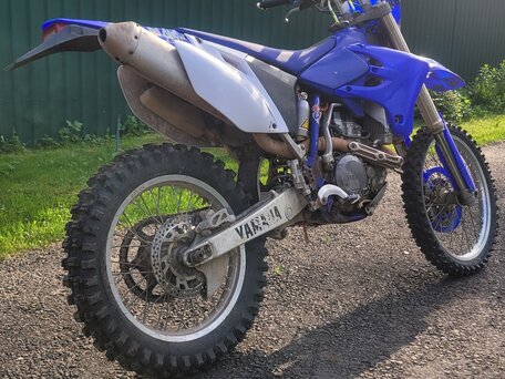 2006 Yamaha WR450F, синий, 350000 рублей, вид 4
