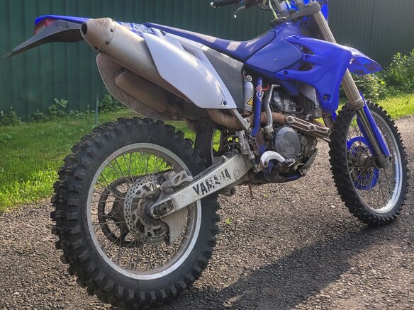 2006 Yamaha WR450F, синий - вид 3