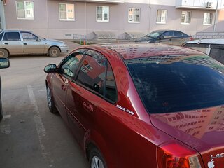 2008 Chevrolet Lacetti I, красный, 340000 рублей, вид 4