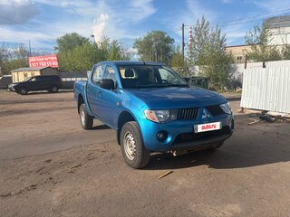 2008 Mitsubishi L200 IV, голубой, 900000 рублей, вид 3