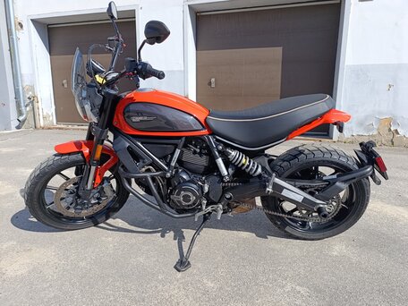 2019 Ducati Scrambler 800, оранжевый, 600000 рублей, вид 1