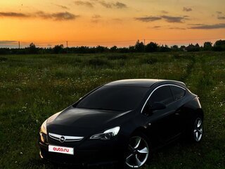 2012 Opel Astra GTC J Рестайлинг, чёрный, 780000 рублей, вид 2