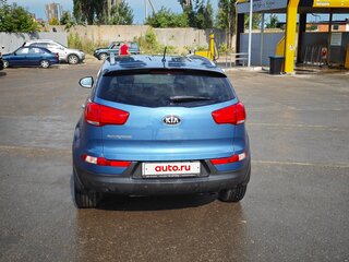2015 Kia Sportage III Рестайлинг, синий, 1350000 рублей, вид 4