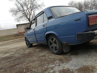 1988 Lada (ВАЗ) 2105, голубой, 155000 рублей, вид 4