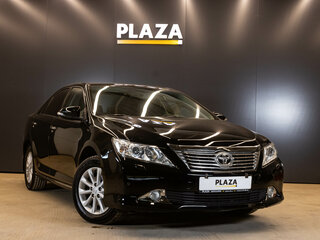 2014 Toyota Camry VII (XV50), чёрный, 1649000 рублей, вид 2