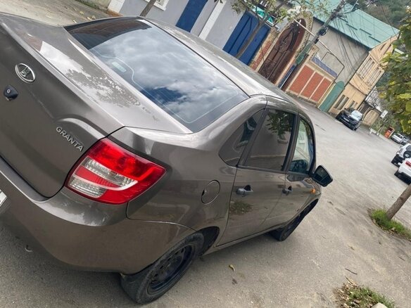 2016 Lada (ВАЗ) Granta I, коричневый, 460000 рублей - вид 6