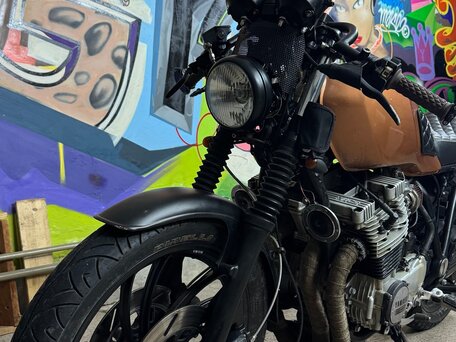 1981 Yamaha XJ750, оранжевый, 450000 рублей, вид 1