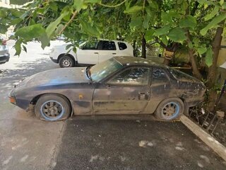 1988 Porsche 924, синий, 350000 рублей, вид 4