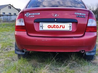 2011 Lada (ВАЗ) Kalina I, красный, 175000 рублей, вид 4