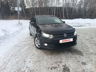 2012 Volkswagen Polo V, чёрный, 750000 рублей, вид 3