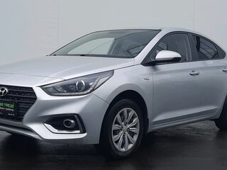 2018 Hyundai Solaris II, серебристый, 1200000 рублей, вид 1