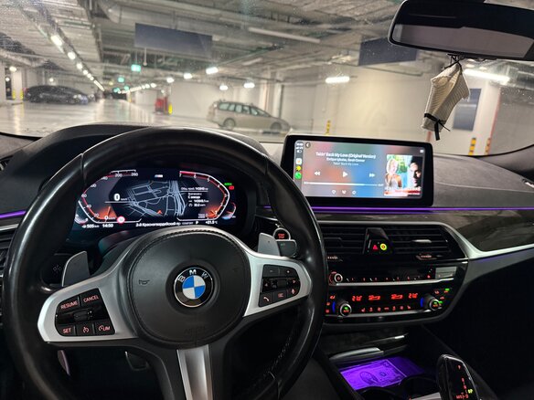2021 BMW 5 серии 530i VII (G30/G31/G38) Рестайлинг, серый, 3850000 рублей - вид 11