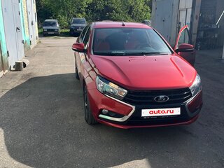 2022 Lada (ВАЗ) Vesta I, красный, 1250000 рублей, вид 1