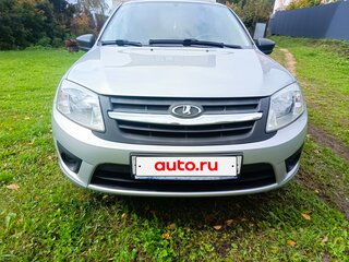 2018 Lada (ВАЗ) Granta I, серебристый, 620000 рублей, вид 1