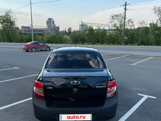 2014 Lada (ВАЗ) Granta I, синий, 450000 рублей, вид 5