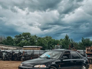 1992 Honda Civic V, чёрный, 200000 рублей, вид 4