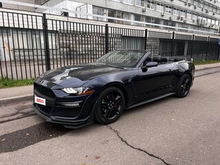 2021 Ford Mustang VI Рестайлинг, синий, 3550000 рублей, вид 2