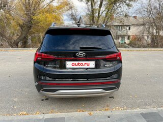 2021 Hyundai Santa Fe IV Рестайлинг, чёрный, 5000000 рублей, вид 4