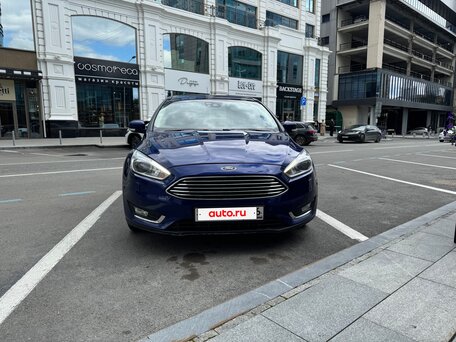 2015 Ford Focus III Рестайлинг, синий, 1290000 рублей, вид 2