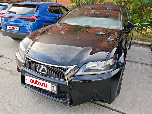 2012 Lexus GS 250 IV, чёрный - вид 1