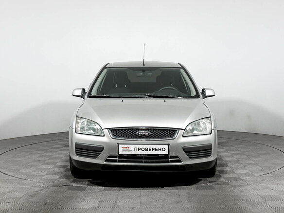 2006 Ford Focus II, серебристый - вид 1