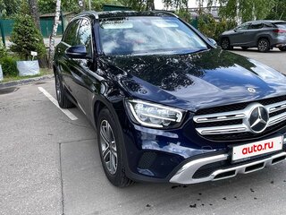 2021 Mercedes-Benz GLC 200 I (X253) Рестайлинг, синий, 3990000 рублей, вид 3