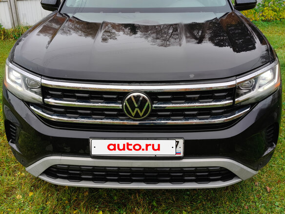 2022 Volkswagen Atlas Cross Sport I, чёрный, 3700000 рублей