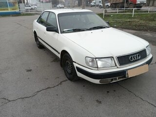 1992 Audi 100 IV (C4), белый, 310000 рублей, вид 3