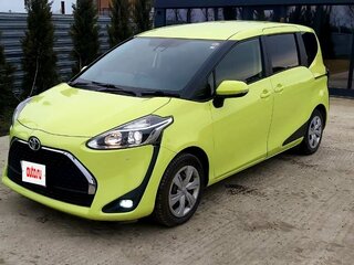 2020 Toyota Sienta II Рестайлинг, жёлтый, 1320000 рублей, вид 1