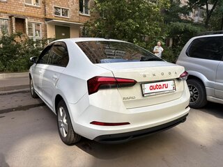 2021 Skoda Rapid II, белый, 1950000 рублей, вид 4