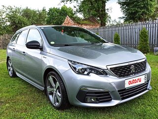 2017 Peugeot 308 II Рестайлинг, серебристый, 1366677 рублей, вид 2
