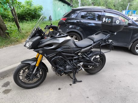 2015 Yamaha MT-09 Tracer (FJ-09), серый, 600000 рублей, вид 1