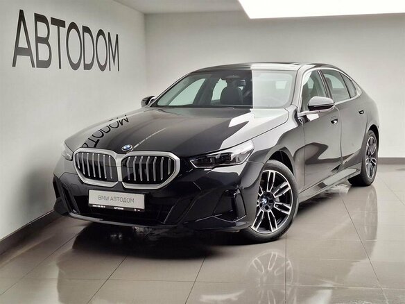 2025 BMW 5 серии Long 530Li xDrive VIII (G60/G61/G68), чёрный, 8450000 рублей